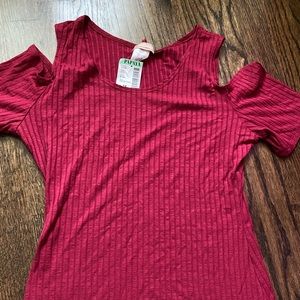 PAPAYA NEW COLD SHOULDER TOP